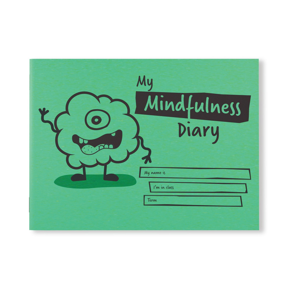SILVINE MINDFULNESS JOURNAL A5 GN PK30