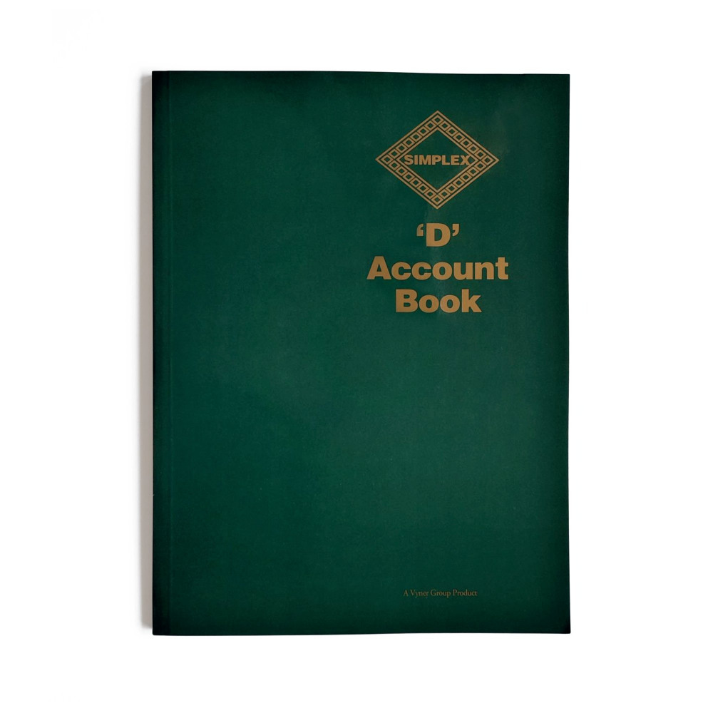 SIMPLEX D ACCOUNTS BOOK ONE YEAR