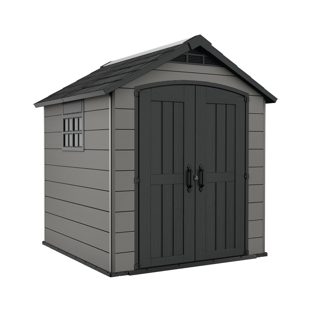 KETER PREMIER SHED 7.5X7FT GREY