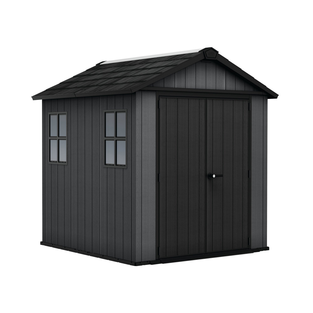 KETER NEWTON PLUS SHED 7.5X7FT GREY