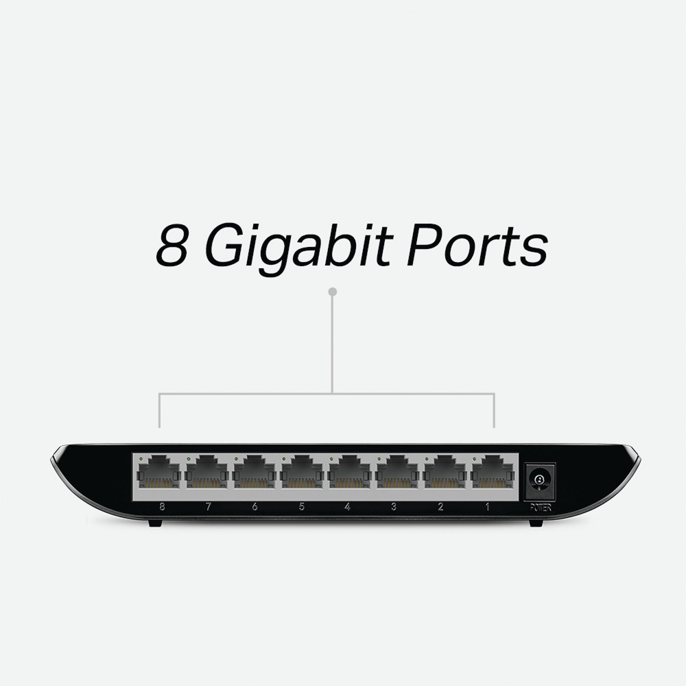 TP-LINK 8-PORT GIGABIT SWITCH V10