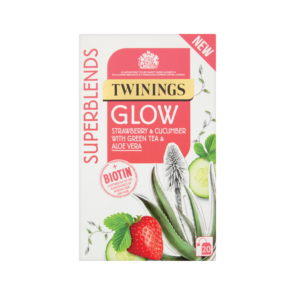 TWININGS SUPERBLENDS GLOW HT PK20