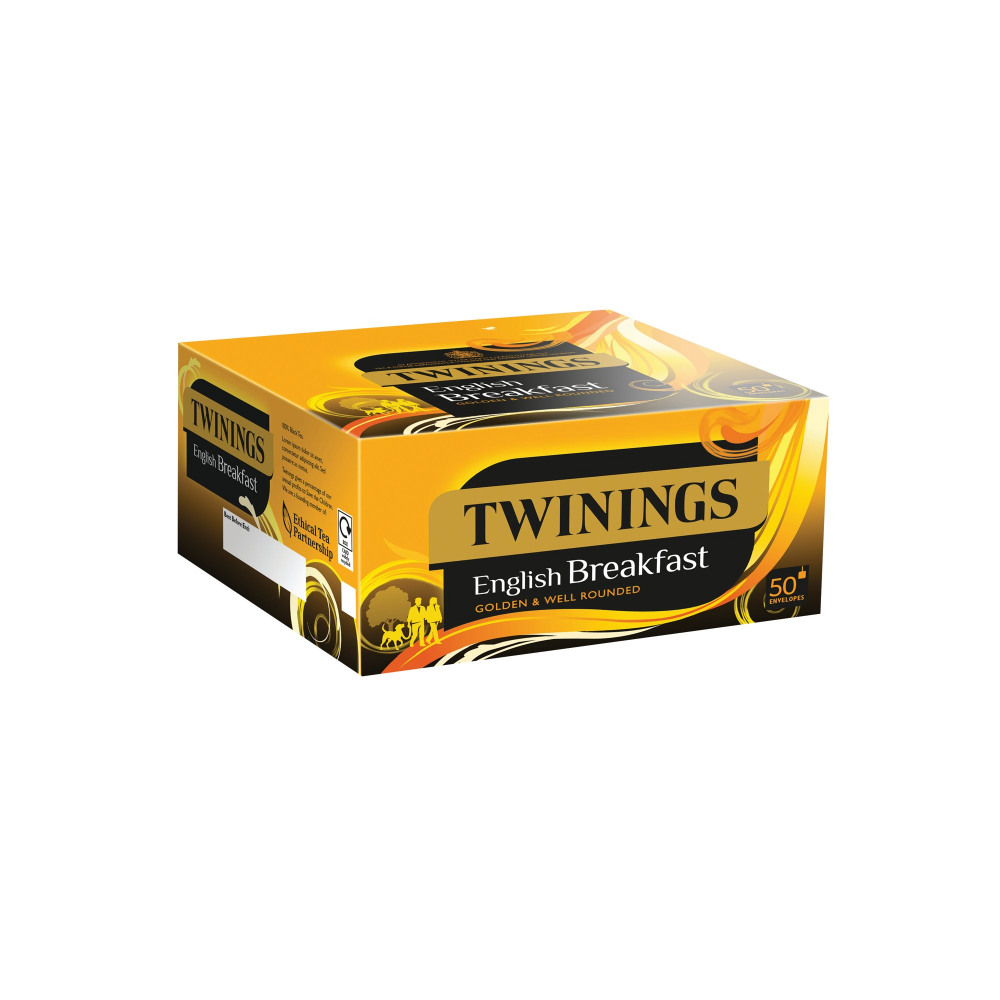 TWININGS BREAKFAST TEA PK50