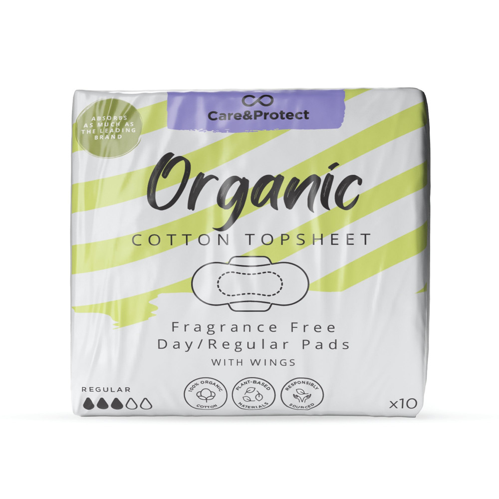 C P ORGANIC DAY PADS X10 PK12