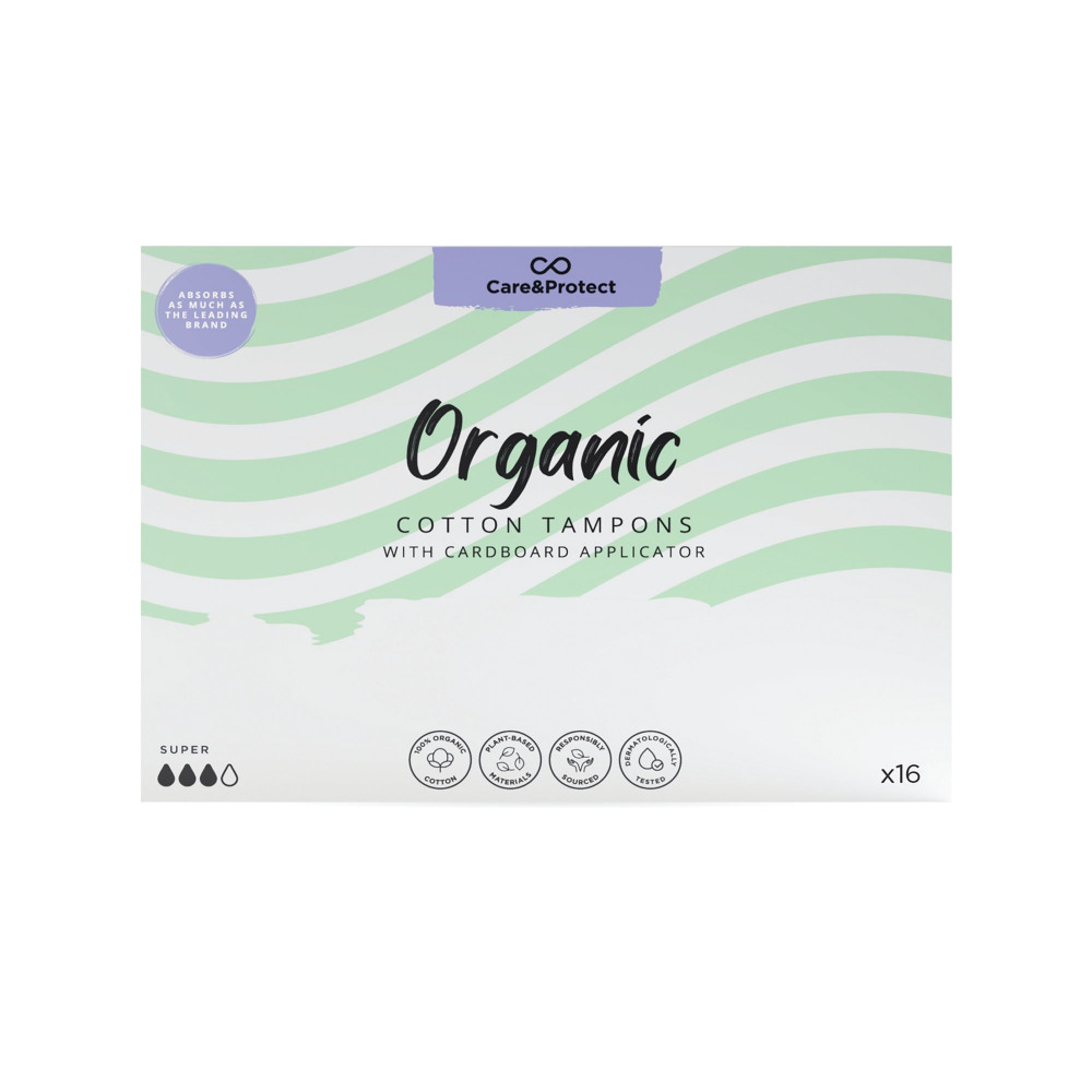 C P ORGANIC SUP APP TAMPONS X16 PK12
