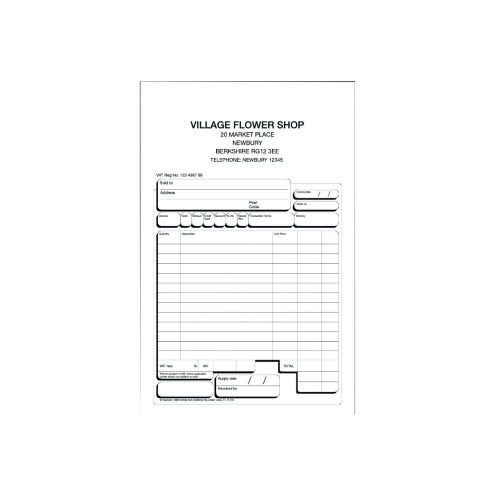 REXEL SCRIBE 855 RECEIPT 2PT PK100