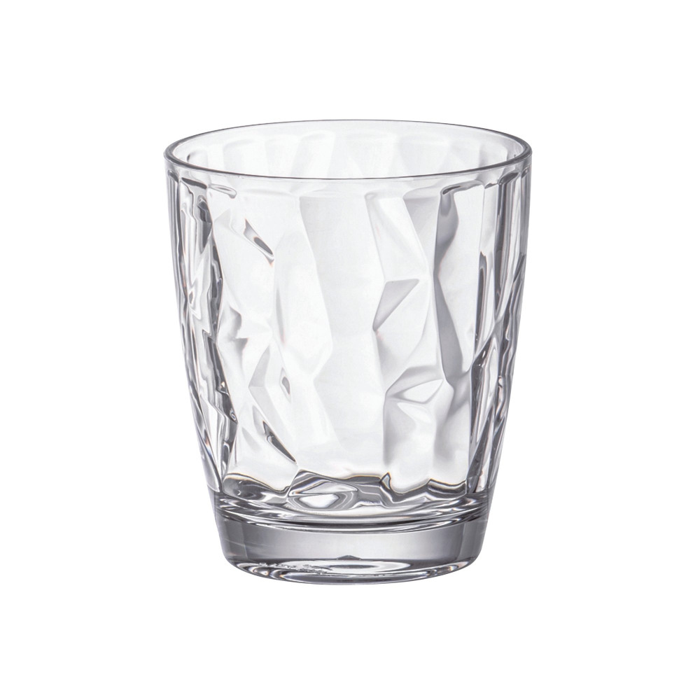 TUMBLER 380ML POLYCARB CLEAR PK6