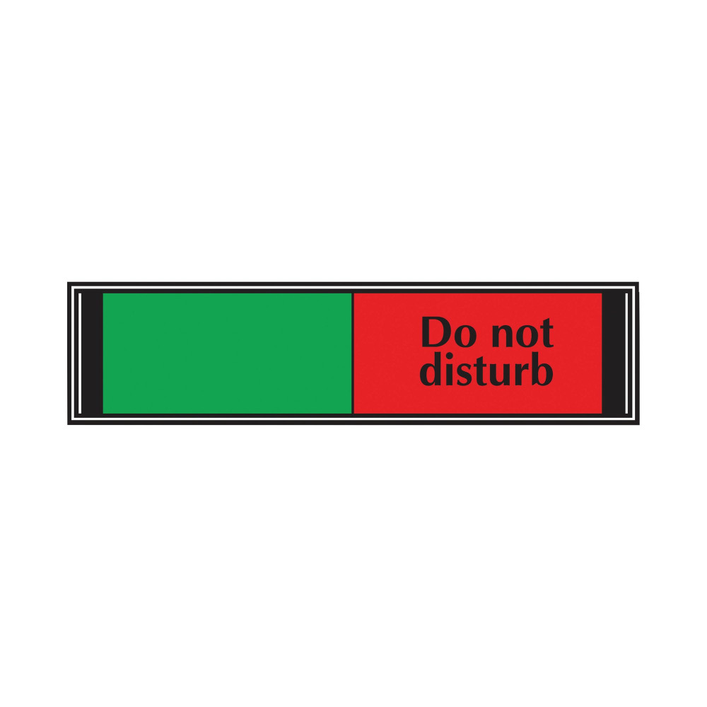 STEWART SLIDING SIGN DO NOT DISTURB