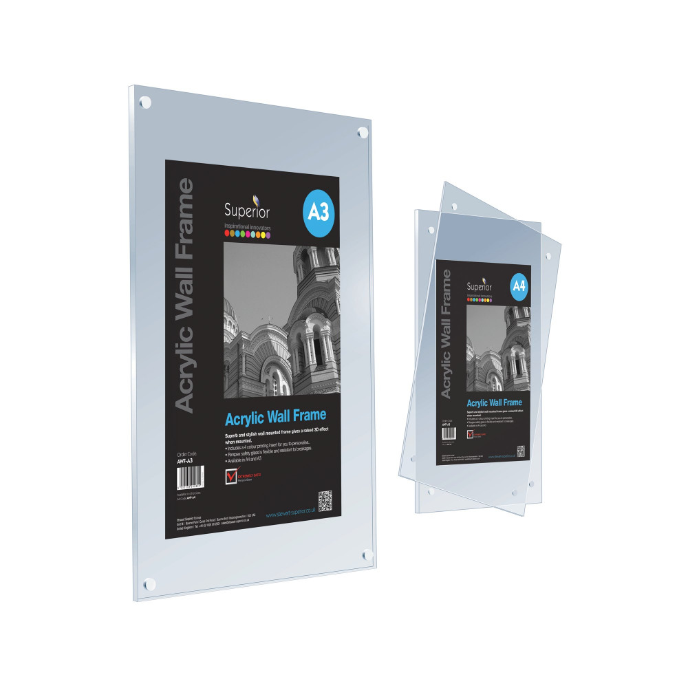 STEWART SUPERIOR ACRYL WALL FRAME A4