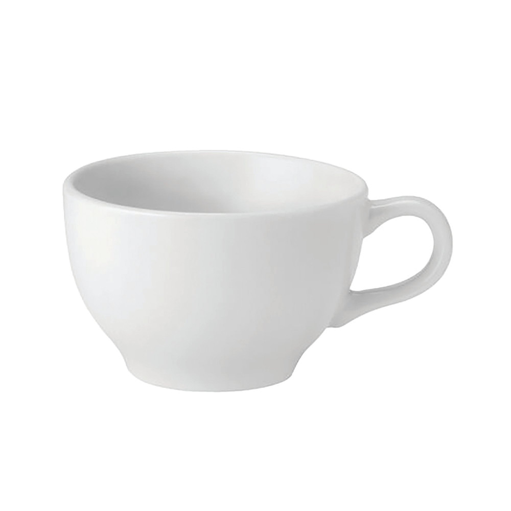 PURE WHITE CAPPUCCINO CUP 12OZ PK6