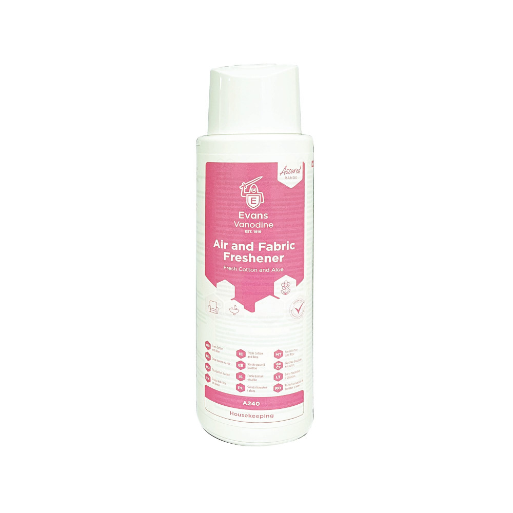 AIR+FABRIC FRS COTTON/ALOE 500ML PK8
