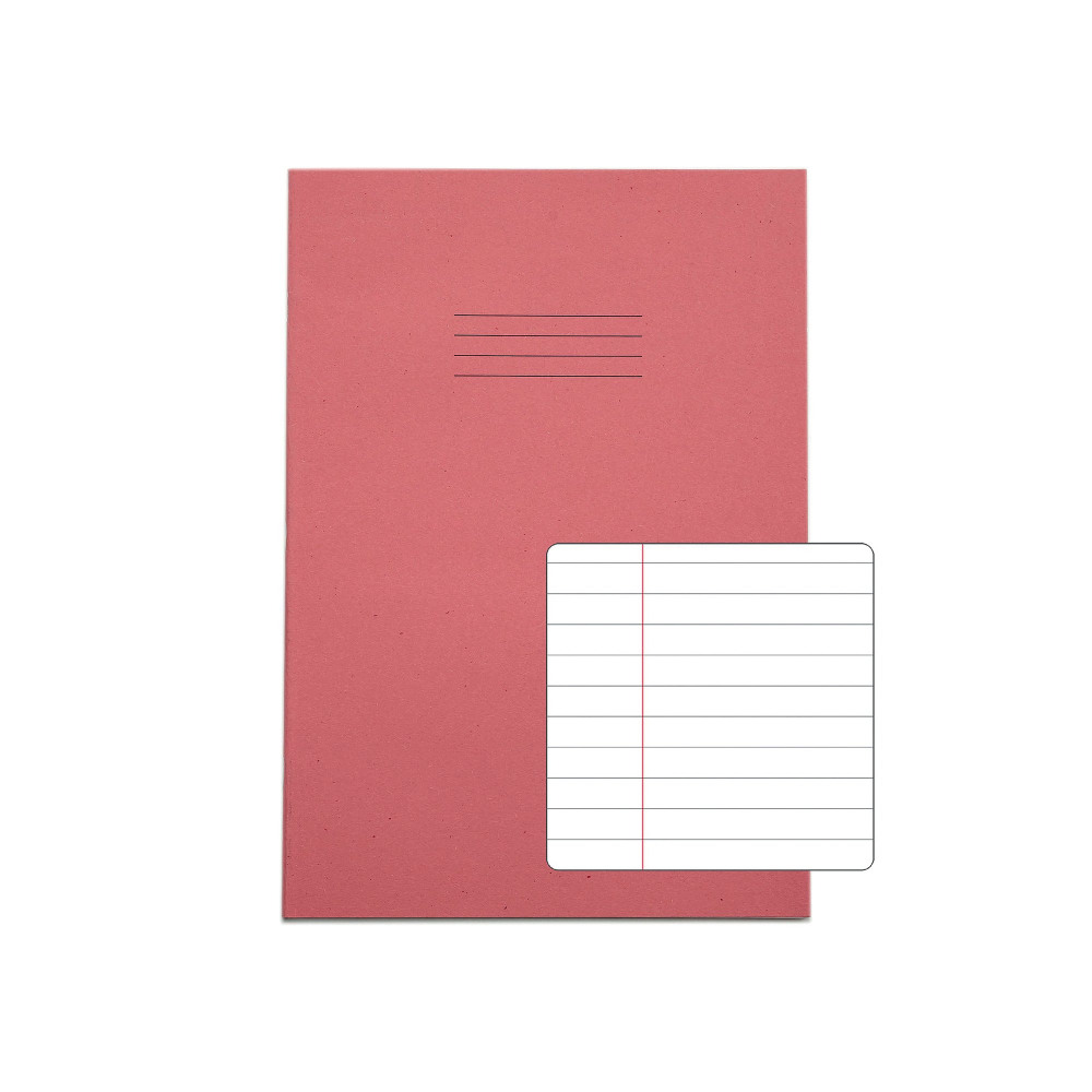 RHINO EXBOOK 80P F8M PINK A4 PK50