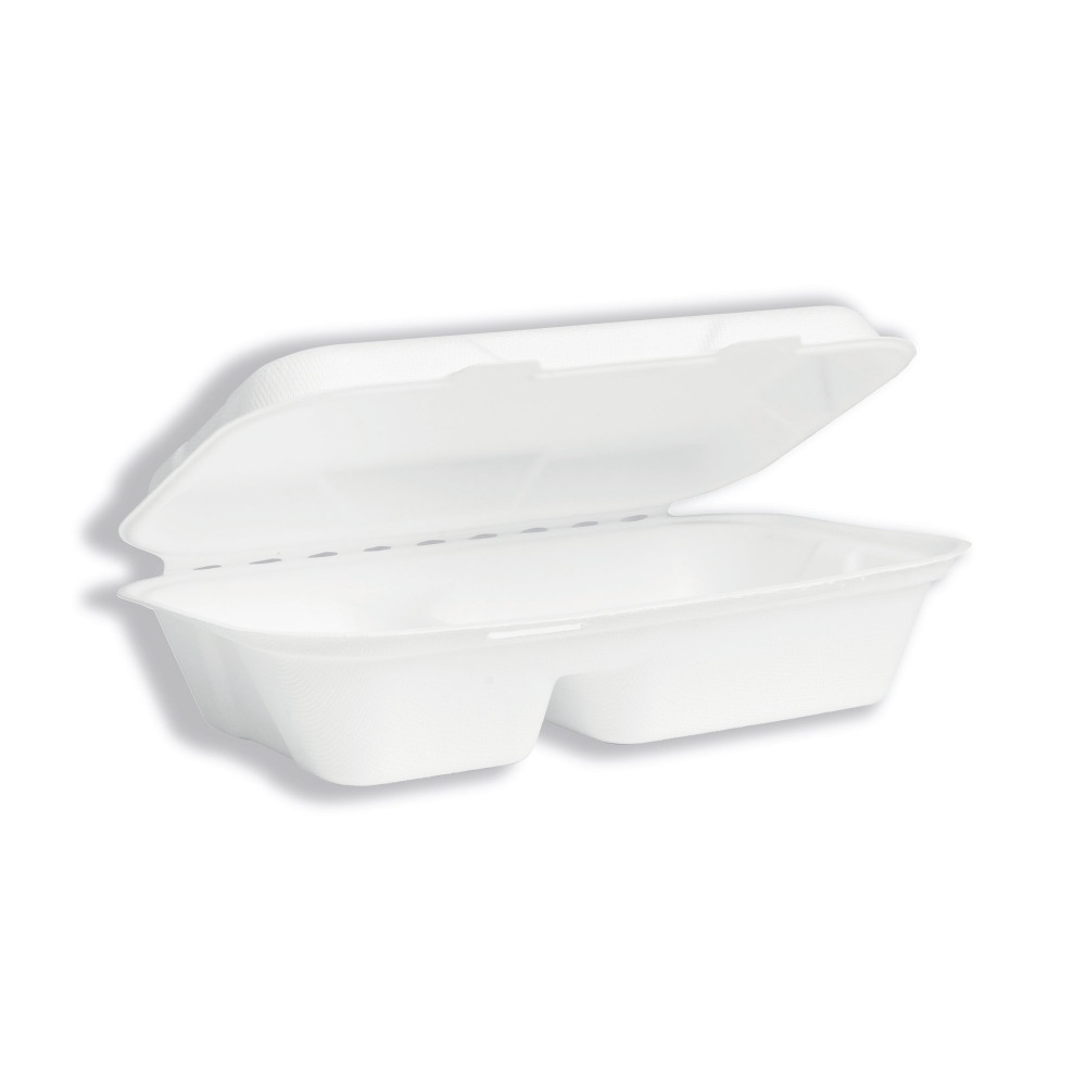 VEGWARE BAGASSE TAKEAWAY BX 9X6 P200