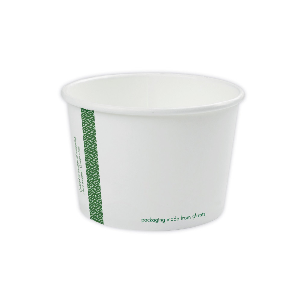 VEGWARE SOUP CONT 16OZ WHT PK500