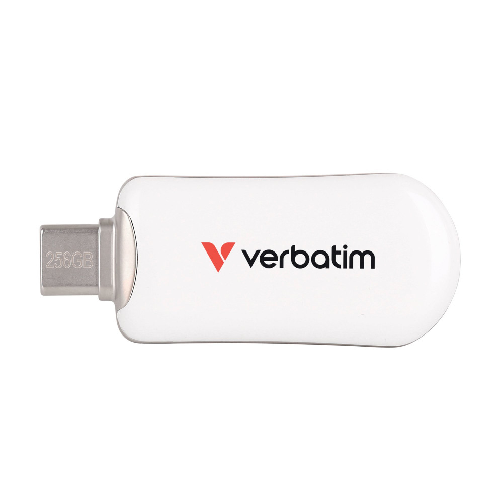PLECTRA USB-C FLASH DRIVE WHT 256GB