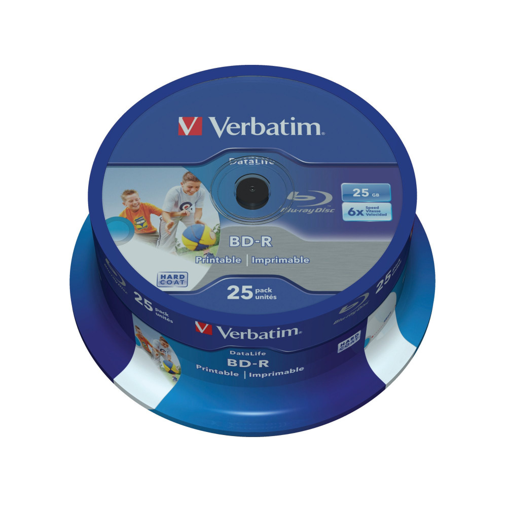 VERBATIM BLU-RAY BD-R 25GB 6XPRINT