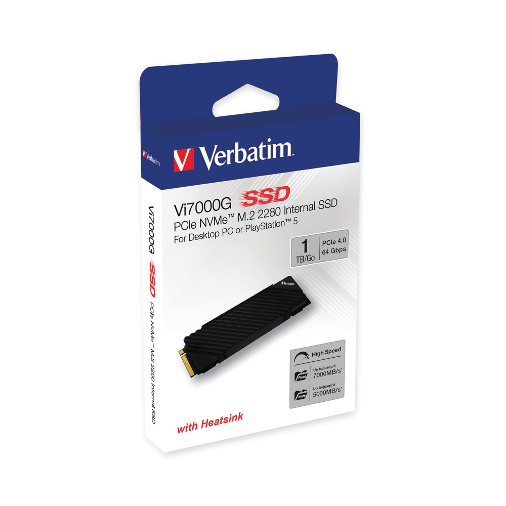 VERBATIM VI7000G M2 PCIE NVME SSD1TB