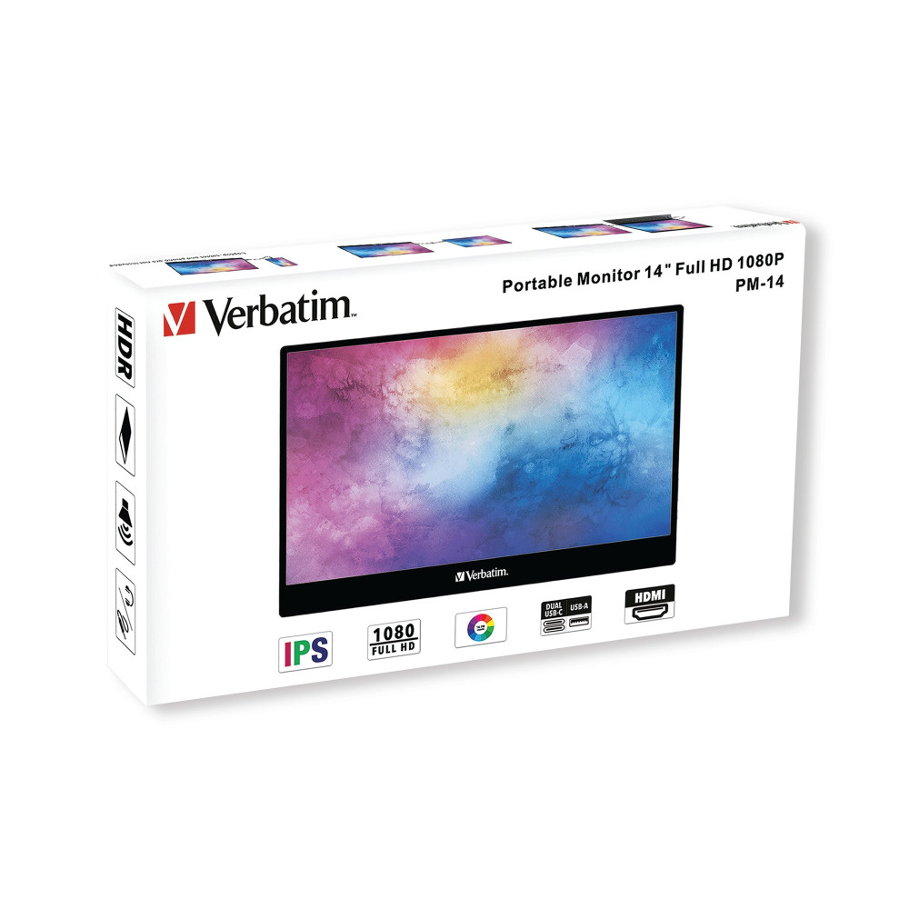 VERBATIM PM-14 PORT MONITOR 14IN