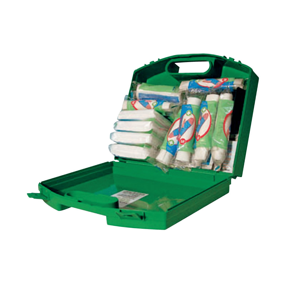WALLACE GREEN BOX 20 PERSON FAID KIT