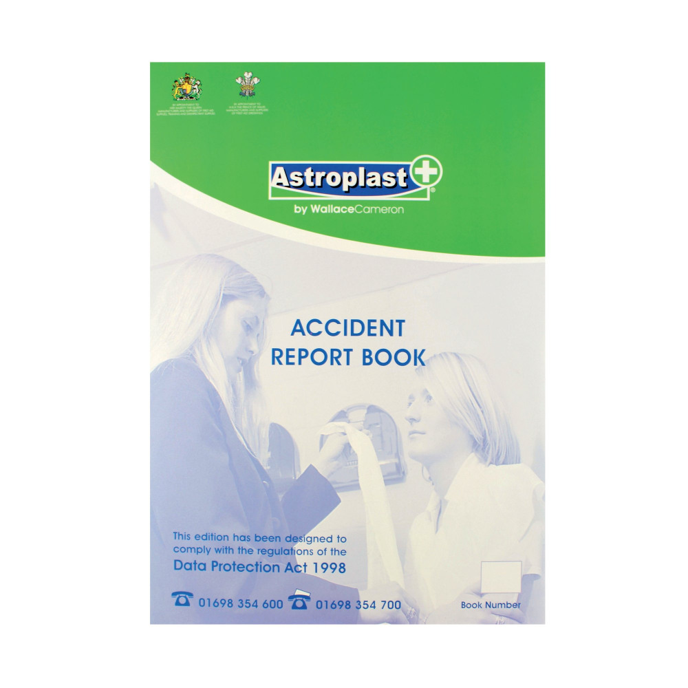 WALLACE ACCIDENT REPORT BOOK A4