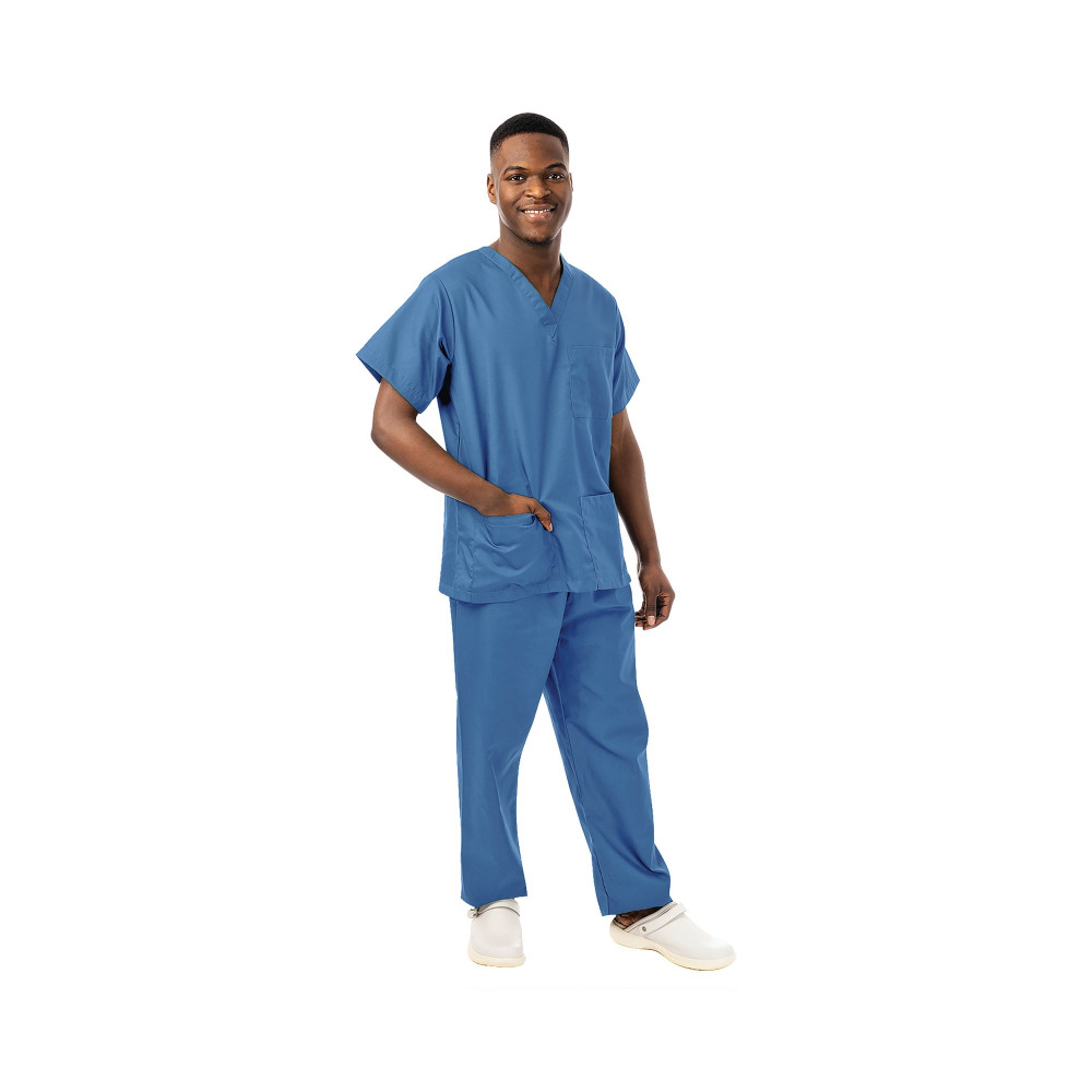 434NPH UNISEX SCRUB TOP HOSP M