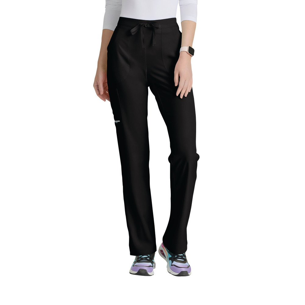 SK201 FEMALE MID-RISE TRS BLACK M