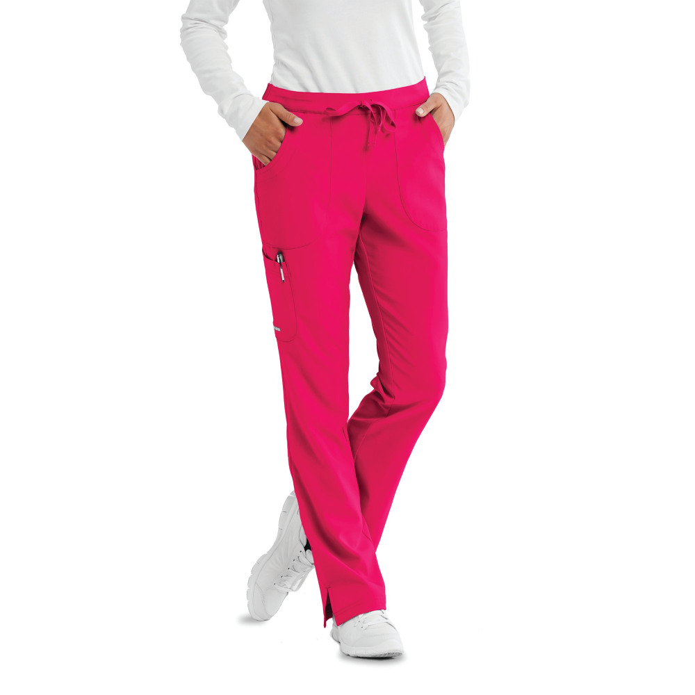 SK201 F MID-RISE TRS VIBRANCE PINK L