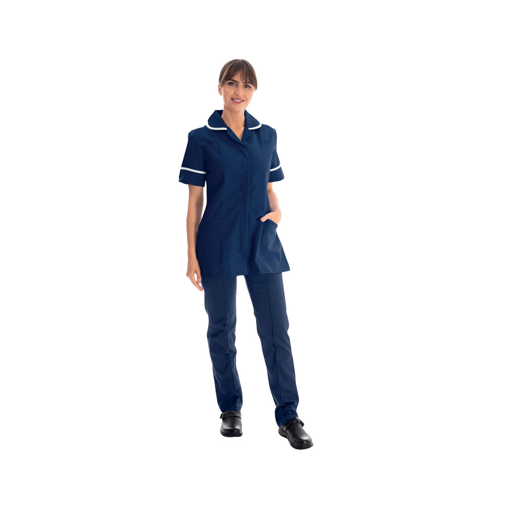 DVDTR FEMALE NURSING TUNIC NAVY 44IN