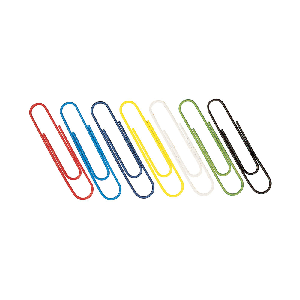 PAPERCLIP LARGE COLOUR 10X100 PK1000