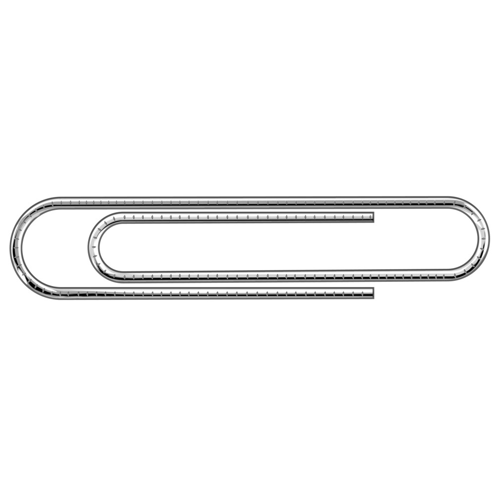 PAPERCLIP GIANT SERRATED PK100