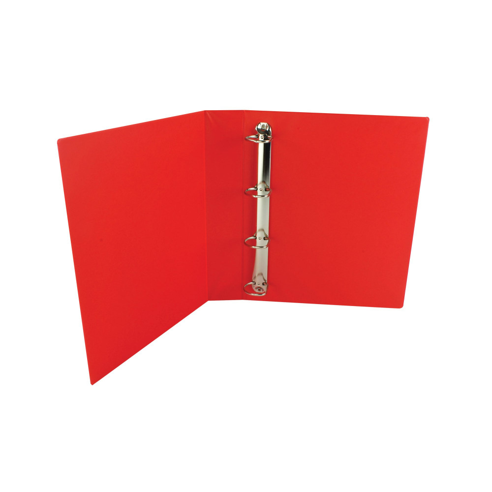 RED 40MM 4D PRES RING BNDR PK10
