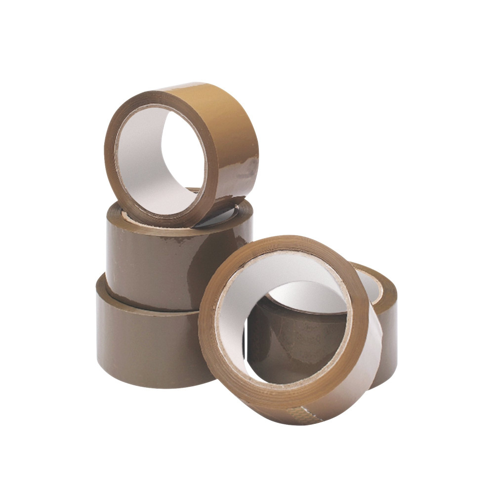 BUFF PACKAGING TAPE 48MMX66M PK6