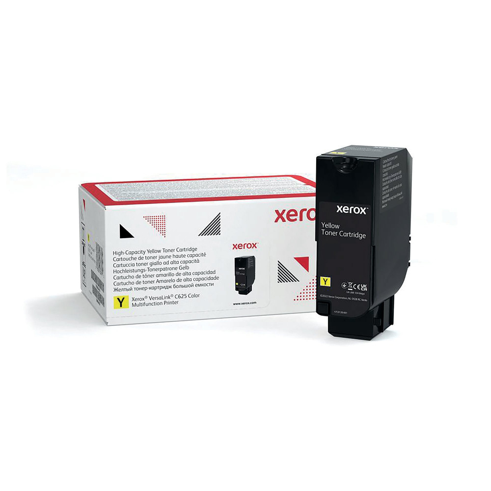 XEROX VERSALINK C625 TONER HY YLW XEROX VERSALINK C625 TONER HY YLW