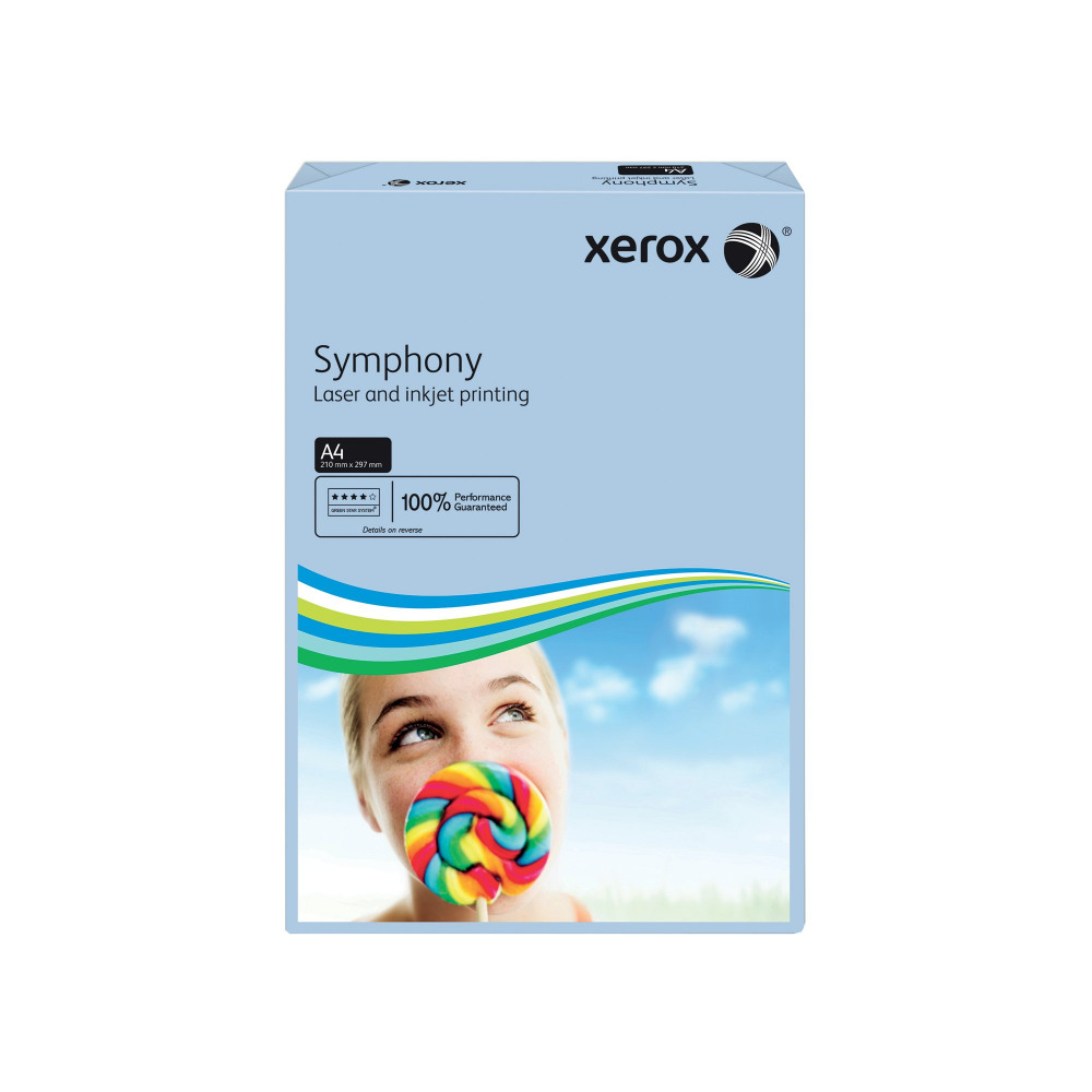 XEROX SYMP A4 PAPER 80G BLUE PK500