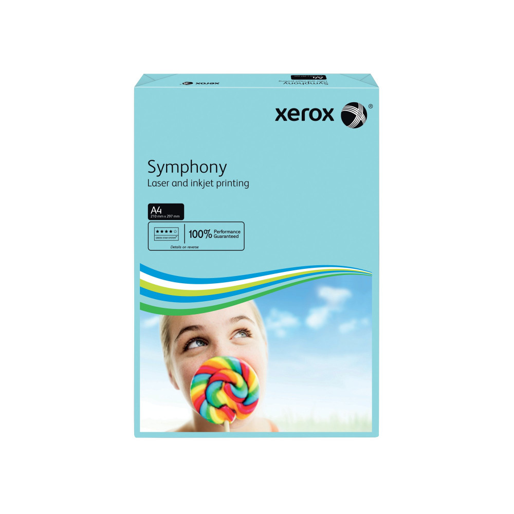 XEROX SYMP A4 PPR 80G MID-BLUE PK500