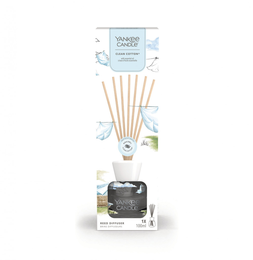 YANKEE CANDLE REED DIFFSR COTTON PK6