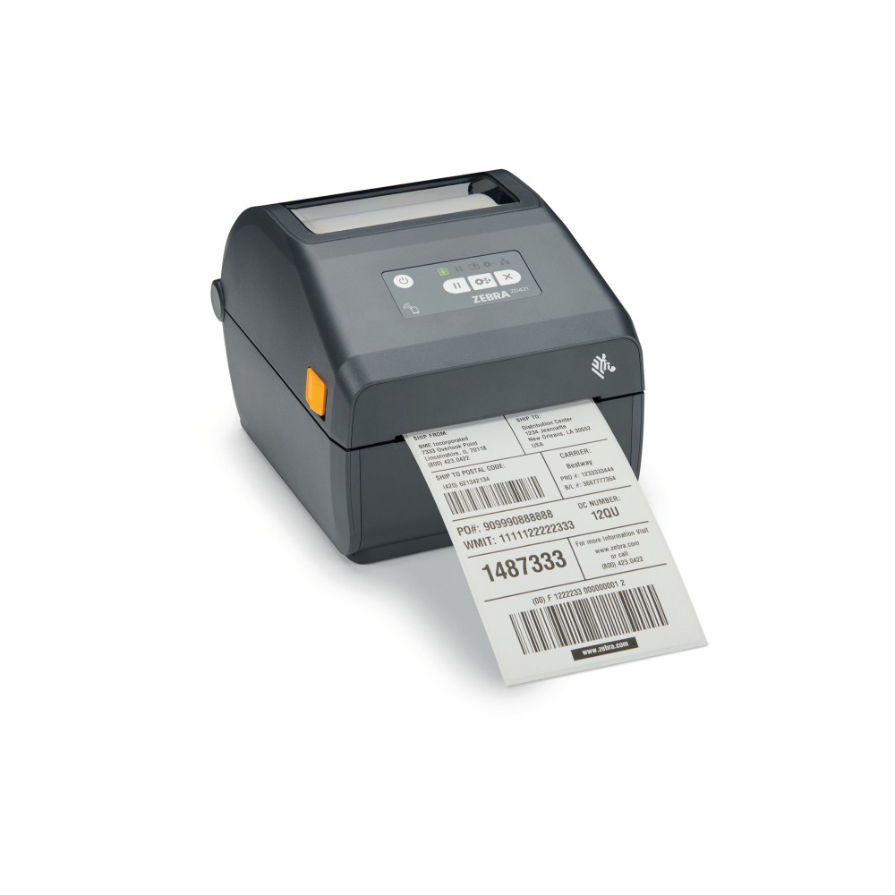 ZEBRA ZD421T USB LABEL PRINTER GREY