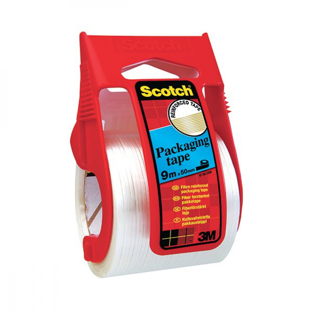 Office Supplies - 3M SCOTCH PACKAGING TPE REINFRCD CLR