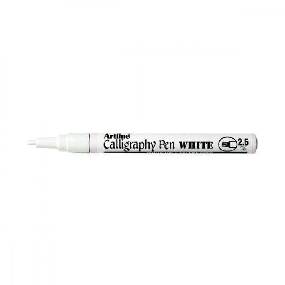 ePower ARTLINE CALLIGRAPHY MARKER WHT PK12