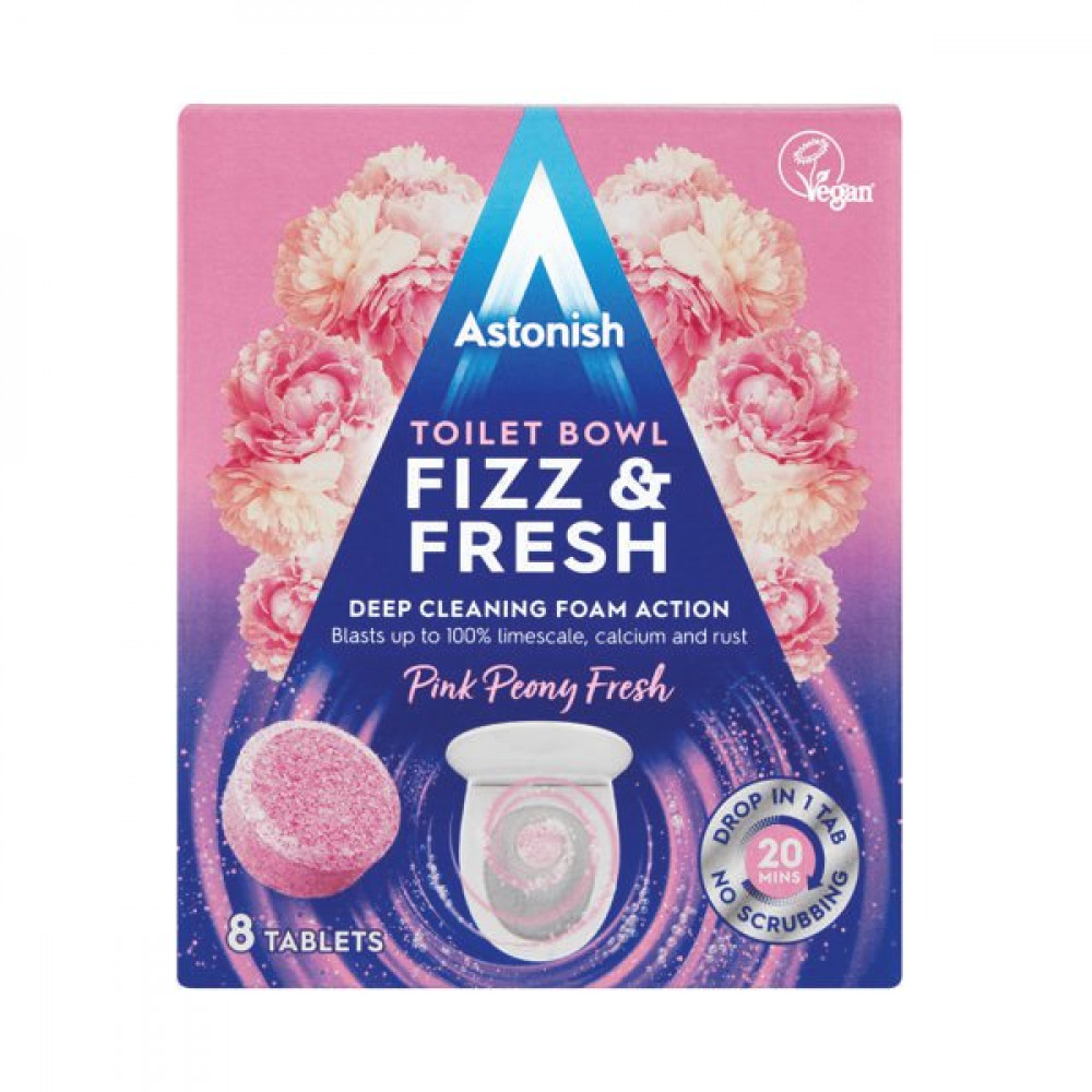 Office Supplies ASTONISH FIZZ & FRESH TOILET BOWL TABS P