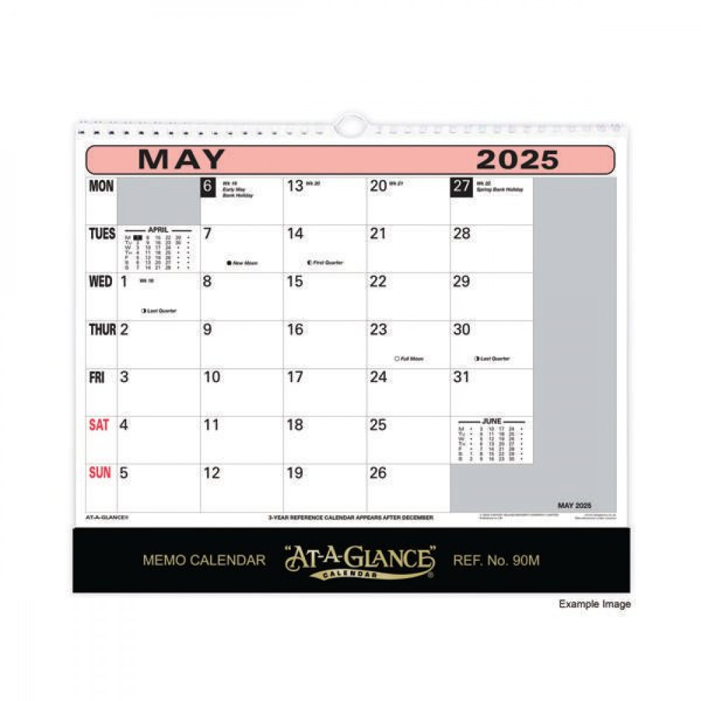 Ataglance Wall Calendar, 2025