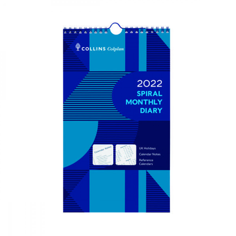 ePower COLLINS SPIRAL MONTHLY DIARY 2022