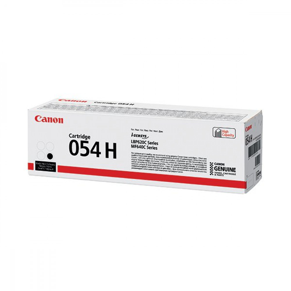 Office Supplies - CANON 054H TONER CART HY BLACK