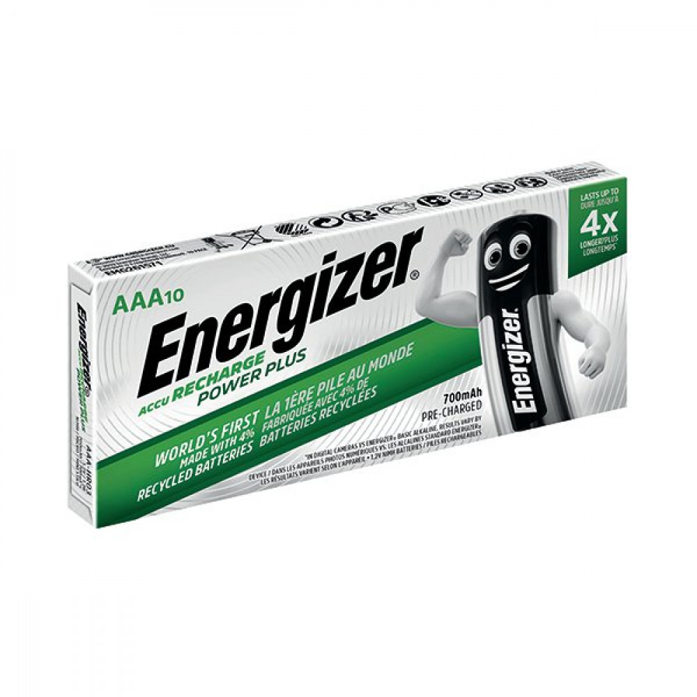 Office Supplies - ENERGIZE RECHARGEABLE BATTERIES AAA