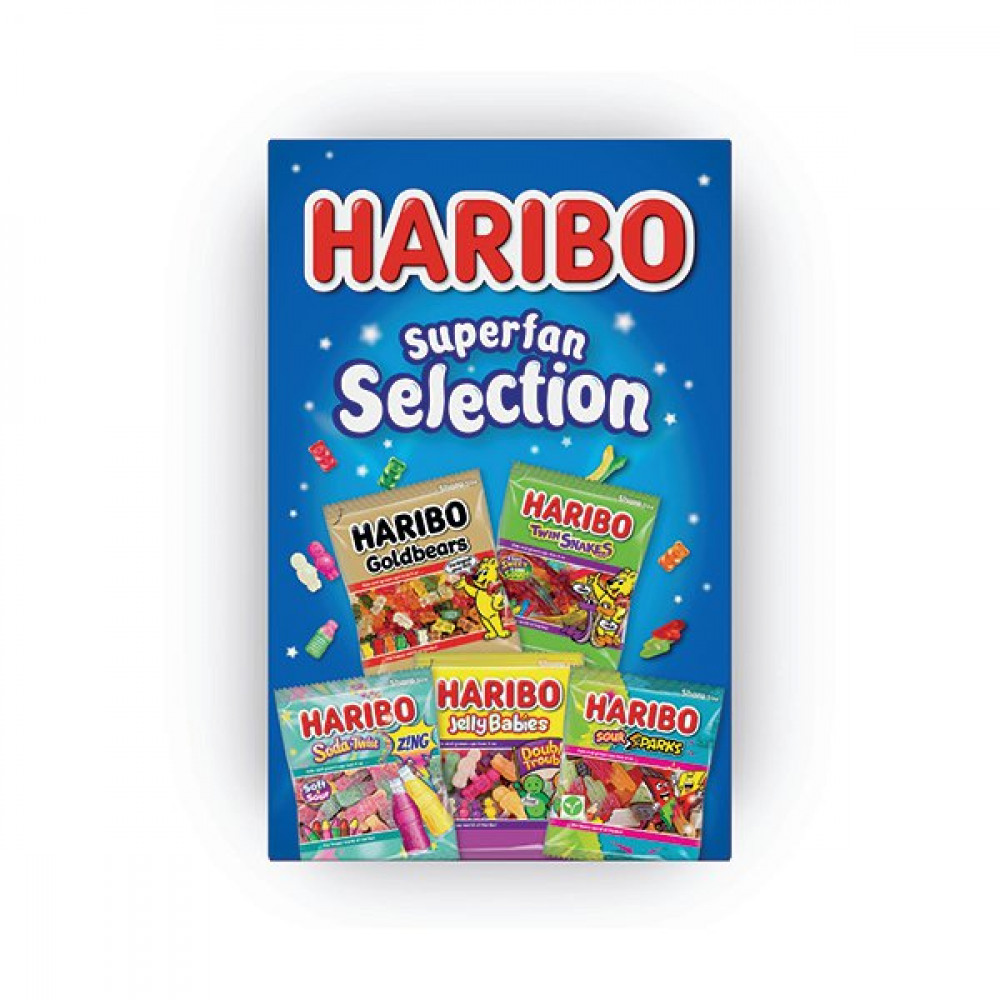Office Supplies HARIBO SUPERFAN SWEETS SELCTION 830G