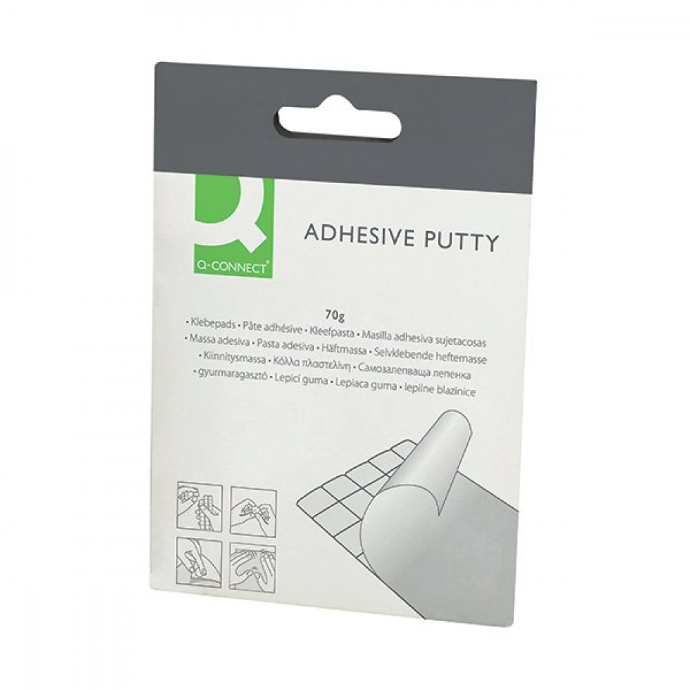 Q-CONNECT ADHESIVE PUTTY 70G