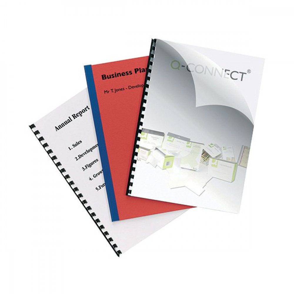Q-CONNECT A4 BINDING COVERS PK100