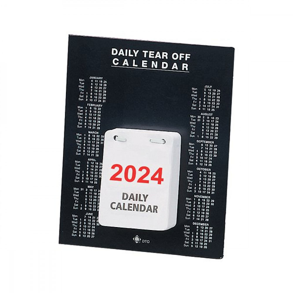 Office Supplies DAILY TEAR OFF DESK CALENDAR 2024