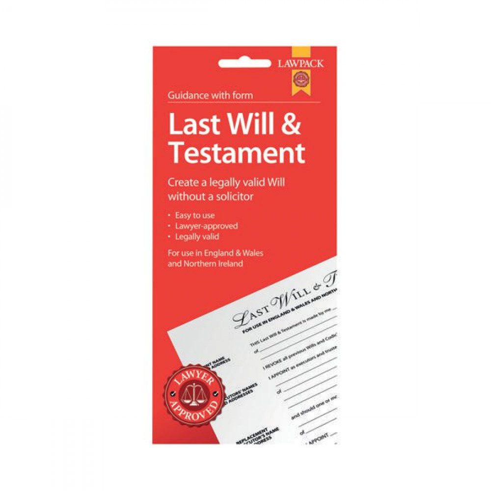 What Is A Legal Last Will And Testament