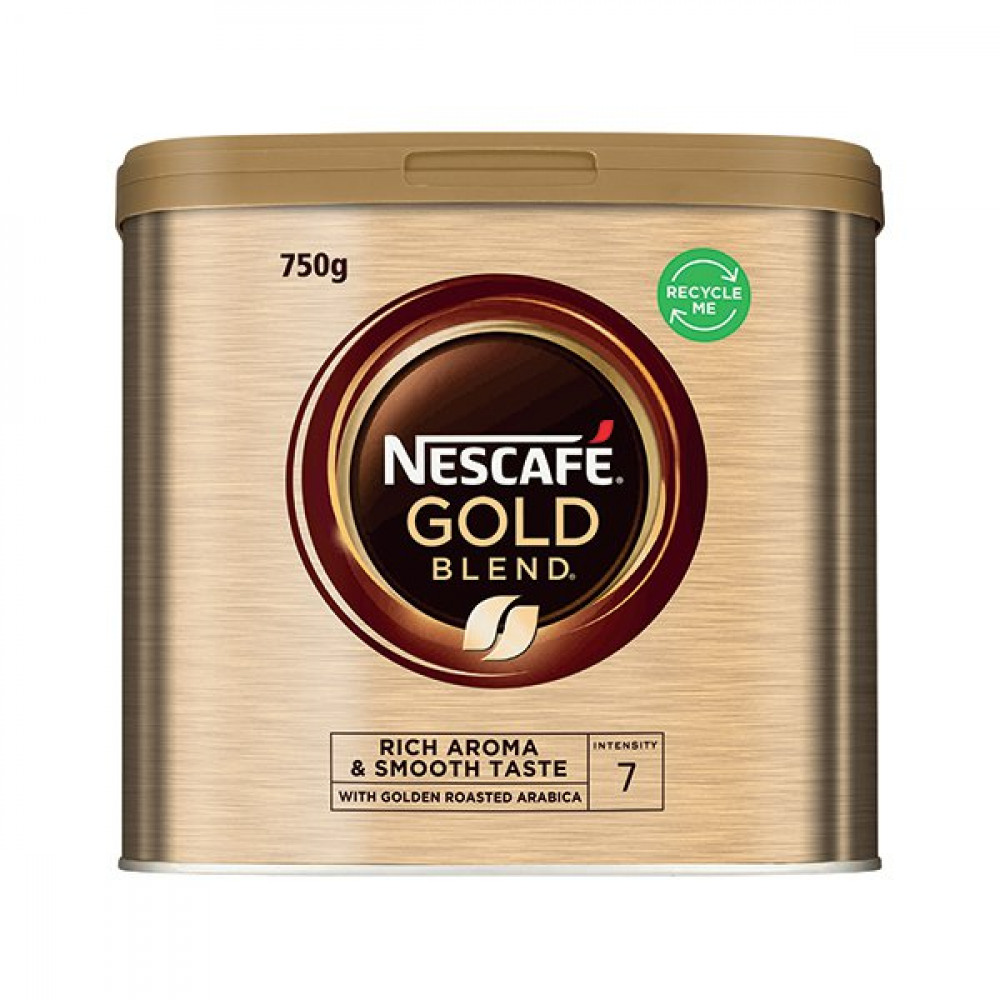 NESCAFE GOLD BLEND COFFEE 750G TIN